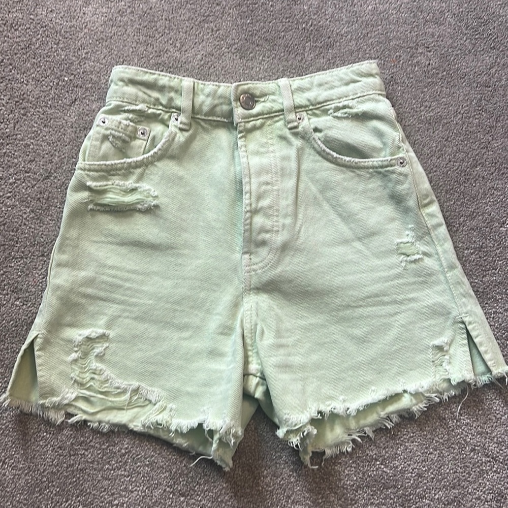 Zara High-Waited Jean Shorts